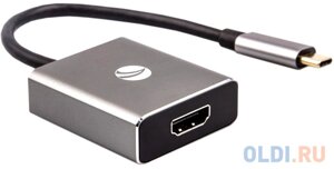 Aдаптер USB 3.1 type-cm HDMI A (f) 4K@60hz, aluminum shell, vcomcu423T