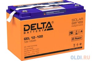 Батарея для ибп delta GEL 12-100 12в 100ач