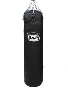 Боксерский мешок Boxing Leather Black 36*150 см, 55 кг