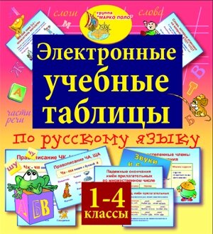 Электронные учебные таблицы по русскому языку. 1-4 классы 2.0