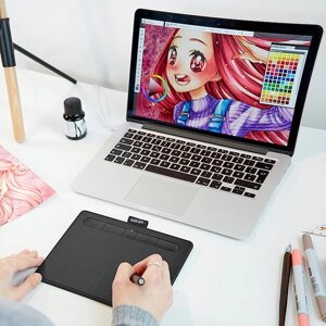 Графический планшет Wacom Intuos M Bluetooth Фисташковый CTL-6100WLE-N