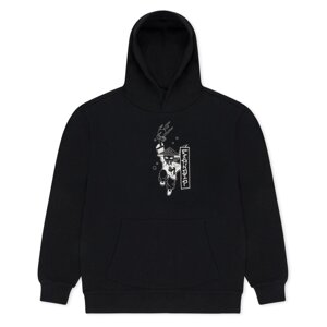 Худи RIPNDIP Ryu Embroidered Hoodie Black