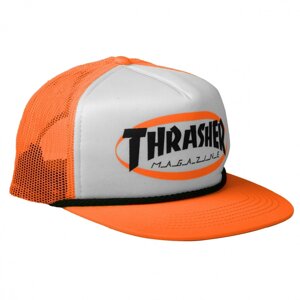 Кепка THRASHER Ellipse Mag Logo Trucker Rope Hat Orange 2023