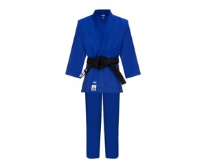 Кимоно для дзюдо подростоковое Judo Red FDR синее
