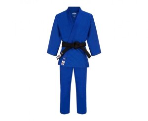Кимоно для дзюдо подростоковое Judo Silver FDR синее