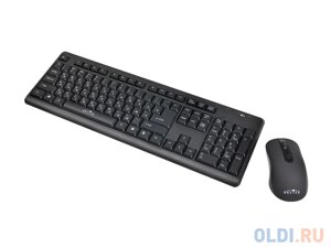 Клавиатура + мышь Oklick 270M kb: black mou: black USB cordless