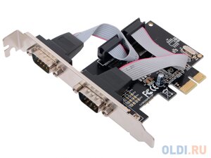 Контроллер orient XWT-PE2s (PCI-E 2xcom, oxpcie 952) OEM