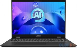 Ноутбук MSI prestige 16 AI evo B1mg-035RU core ultra 7 155H 16gb SSD1tb intel arc 16 IPS QHD+2560x1600) windows 11 silver wifi BT cam (9S7-15A