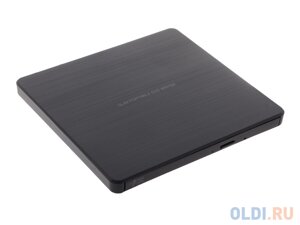 Оптич. накопитель ext. DVDRW HLDS (Hitachi-LG Data Storage) GP60NB60 Black USB 2.0, 9.5mm, Tray, Retail