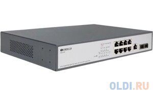 OS3110P/135W/A1A Управляемый L2 PoE-коммутатор8x1000Base-T PoE+2x1000Base-X SFP, PoE-бюжет 135 Вт