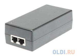 OSNOVO PoE-инжектор Gb Ethernet на 1 порт, мощностью до 65W, напряжение PoE - 52V (конт. 1,2,4,5(3,6,7,8(