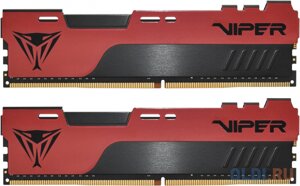 Память DDR 4 DIMM 8gb (4gbx2) PC21300, 2666mhz, patriot viper 4 elite ll CL16 (PVE248G266C6k) (retail)