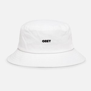 Панама OBEY Bold Twill Bucket Hat White 2022