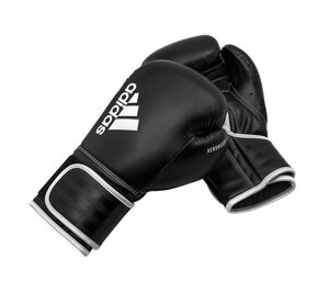 Перчатки боксерские Hybrid 80 черно-белые, 10 унций