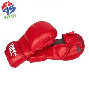 Перчатки для боевого самбо FIAS MMA-0117u красные