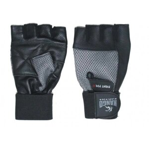 Перчатки для фитнеса Kango WGL-068 Black/Grey