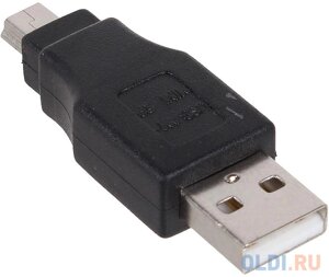 Переходник miniUSB 3Cott плоский черный