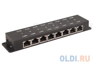 PoE-инжектор Osnovo Midspan-8/P пассивный на 8 портов