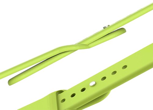 Ремешок силиконовый Special Case для Apple Watch 42/44 мм Зеленый S/M/L