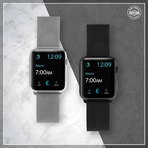 Ремешок X-Doria Mesh для Apple watch 42/44 mm Серебро 450430