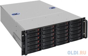 Серверный корпус ExeGate Pro 4U660-HS24 RM 19, высота 4U, глубина 660, БП 1200RADS, 24xHotSwap, USB