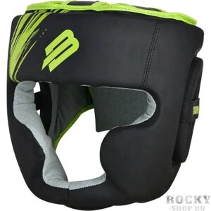 Шлем для бокса BoyBo Stain Full Face BH400 Green/Black
