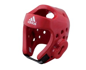 Шлем для тхэквондо Head Guard Dip Foam WTF, красный