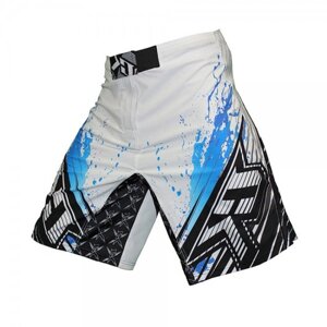 Шорты ММА Stained S2 Shorts - White/Blue
