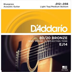 Струны для акустической гитары D'Addario