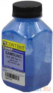 Тонер SAMSUNG CLP 310/315/320/325/360, CLX-3175/3185 Cyan (фл. 500г) химический BW Premium фас. Россия