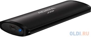 Внешний SSD диск 1.8 2 tb USB 3.2 gen 2 A-data SE760 black external черный ASE760-2TU32G2-CBK