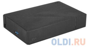 Внешний жесткий диск 8TB Silicon Power Stream S07, 3.5, USB 3.2, адаптер питания, Черный