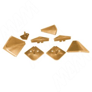 Аксессуары для треугольного плинтуса, коричневый (09.565. RC)