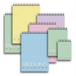 Альбом для графики Fabriano "Writing Colors", разные цвета и форматы