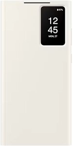 Чехол-книжка Samsung Smart View Wallet Case S23 Ultra Кремовый