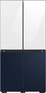 Холодильник Samsung Bespoke многодверный RF9000AC белый, темно-синий
