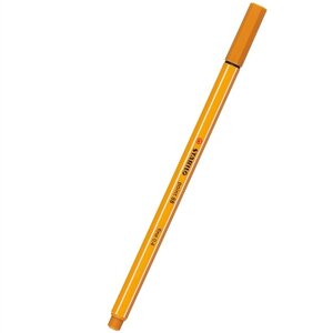 Капиллярная ручка «Рoint» 89, тёмная охра, Stabilo