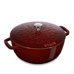 Кокот 4,9 л Staub Лилия гранатовый