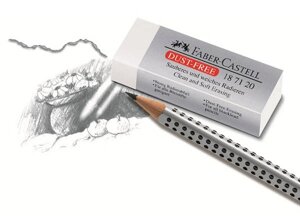 Ластик Faber-castell Dust Free, 62*21,5*11,5мм