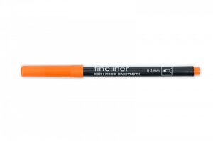 Линер Koh-I-Noor "Fineliner" 0,3 мм, оранжевый