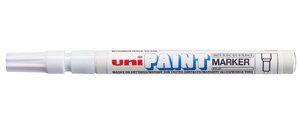 Маркер-краска Uni "Paint" PX-21, 0,8-1,2 мм, алюминиевый корпус, белый