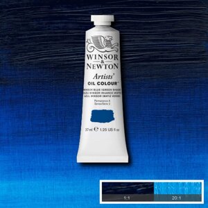 ? Масло Winsor&Newton "ARTISTS" 37 мл Винзор синий (зеленый оттенок)