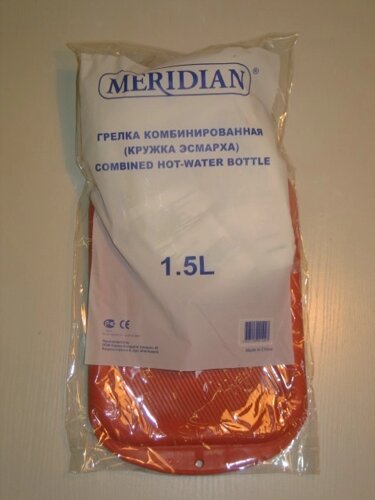 Меридиан грелка pезиновая 1,5л
