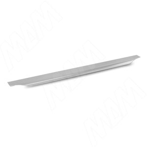 Профиль-ручка 400мм крепление саморезами алюминий полированный (анод) (26.400. AS)