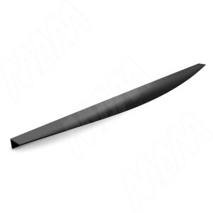 Профиль-ручка 596мм крепление саморезами черный матовый (анод) (PH. RU14.600. BL)