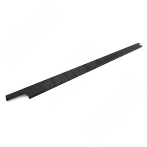 Профиль-ручка 796мм крепление саморезами черный матовый (анод) (PH. RU13.800. BL)