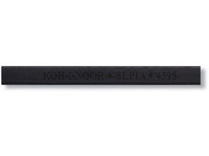 Сепия темная Koh-I-Noor 4397, брусок 7x7 мм