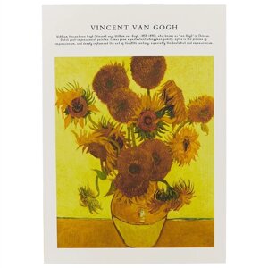 Скетчбук «Ван Гог. Цветы», 18.5 х 19.5 см, 96 листов