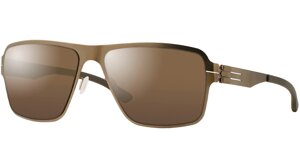 Солнцезащитные очки Ic! Berlin Steve B bronze dark brown mirrored polarized