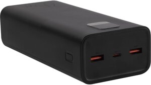 Внешний аккумулятор USAMS PB68 + кабель USB-C - USB-C, 30000mah, QC, PD черный